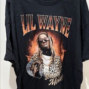 Lil Wayne Graphic Black T-Shirt